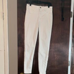 American Eagle Outfitters Women's White Skinny Jeans